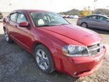 Inferno Red Crystal Pearl Dodge Avenger in 2008