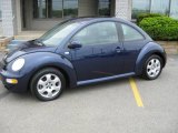 2002 Marlin Blue Pearl Volkswagen New Beetle GLS 1.8T Coupe #9835323