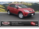 2015 Barcelona Red Metallic Toyota RAV4 LE AWD #98547619