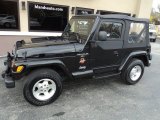 1999 Black Jeep Wrangler Sahara 4x4 #98570862