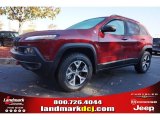 2015 Deep Cherry Red Crystal Pearl Jeep Cherokee Trailhawk 4x4 #98570720