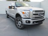 2015 Ingot Silver Ford F250 Super Duty Lariat Crew Cab 4x4 #98597154
