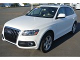 Glacier White Metallic Audi Q5 in 2012