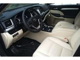 2015 Toyota Highlander XLE AWD Almond Interior
