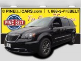 2015 Brilliant Black Crystal Pearl Chrysler Town & Country S #98637013