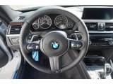 2015 BMW 4 Series 435i Gran Coupe Steering Wheel