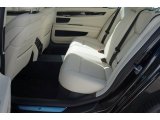 2015 BMW 7 Series 750Li Sedan Rear Seat