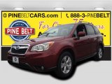 2015 Venetian Red Pearl Subaru Forester 2.5i Limited #98637061