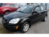 2008 Black Kia Rio Rio5 LX Hatchback #98637422