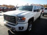 2015 Summit White GMC Sierra 2500HD SLE Crew Cab 4x4 #98637417