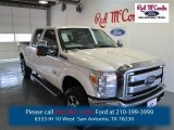 2015 White Platinum Ford F250 Super Duty Lariat Crew Cab 4x4 #98637114
