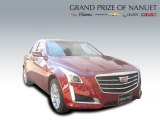2015 Red Obsession Tintcoat Cadillac CTS 2.0T Luxury AWD Sedan #98636956