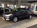 2010 Graphite Gray Metallic Subaru Outback 2.5i Limited Wagon #98637492