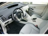 2015 Toyota Prius Four Hybrid Misty Gray Interior