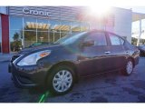 2015 Amethyst Gray Nissan Versa 1.6 SV Sedan #98682233