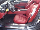 2015 Mercedes-Benz SL 400 Roadster Bengal Red/Black Interior