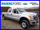 2012 Ingot Silver Metallic Ford F250 Super Duty XLT Crew Cab 4x4 #98681972