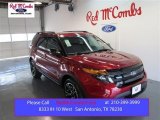2015 Ruby Red Ford Explorer Sport 4WD #98725001