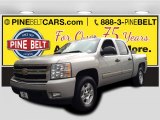 2008 Silver Birch Metallic Chevrolet Silverado 1500 LT Crew Cab 4x4 #98724907