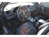 2008 Toyota Highlander Sport 4WD Black Interior