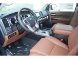 2015 Toyota Sequoia Platinum 4x4 Red Rock Interior