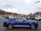 2014 Deep Impact Blue Ford Mustang V6 Premium Coupe #98725100
