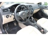 2015 Volkswagen Jetta TDI SE Sedan Cornsilk Beige Interior