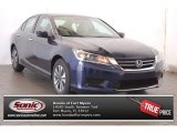 2015 Obsidian Blue Pearl Honda Accord LX Sedan #98766881