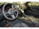 2015 BMW 6 Series 650i Gran Coupe Black Interior