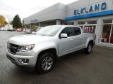 2015 Silver Ice Metallic Chevrolet Colorado Z71 Crew Cab 4WD #98766927