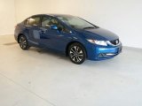 2013 Honda Civic EX Sedan Front 3/4 View