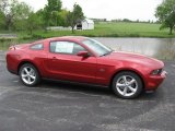 2010 Red Candy Metallic Ford Mustang GT Premium Coupe #9880703
