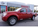 2015 Lava Red Nissan Frontier SV Crew Cab #98815601