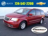 2011 Deep Cherry Red Crystal Pearl Chrysler Town & Country Touring #98815670