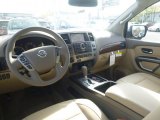 2015 Nissan Armada Platinum 4x4 Almond Interior