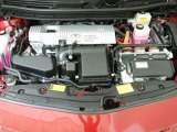 2015 Toyota Prius Two Hybrid 1.8 Liter DOHC 16-Valve VVT-i 4 Cylinder/Electric Hybrid Engine