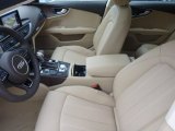 2015 Audi A7 3.0T quattro Prestige Velvet Beige Interior