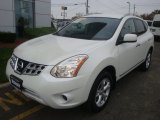 2011 Pearl White Nissan Rogue SV AWD #98854471