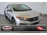 2015 Alabaster Silver Metallic Honda Civic EX Coupe #98889741