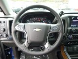2015 Chevrolet Silverado 1500 LTZ Double Cab 4x4 Steering Wheel
