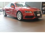 2015 Audi A7 Garnet Red Pearl