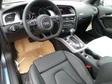 2015 Audi A5 Premium Plus quattro Convertible Black Interior