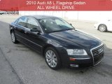 2010 Night Blue Pearl Effect Audi A8 L 4.2 quattro #98930544