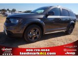 2015 Granite Crystal Metallic Dodge Journey Crossroad #99034379