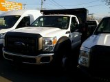 2015 Oxford White Ford F550 Super Duty XL Regular Cab 4x4 Dump Truck #99034421