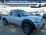 2004 Radiant Silver Metallic Nissan Frontier XE V6 Crew Cab 4x4 #99034733