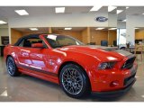 Race Red Ford Mustang in 2013