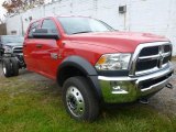 2015 Ram 4500 Tradesman Crew Cab 4x4 Chassis Front 3/4 View