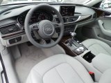 2015 Audi A6 2.0T Premium Plus Sedan Titanium Gray Interior