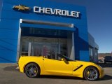 2015 Velocity Yellow Tintcoat Chevrolet Corvette Stingray Convertible Z51 #99072085